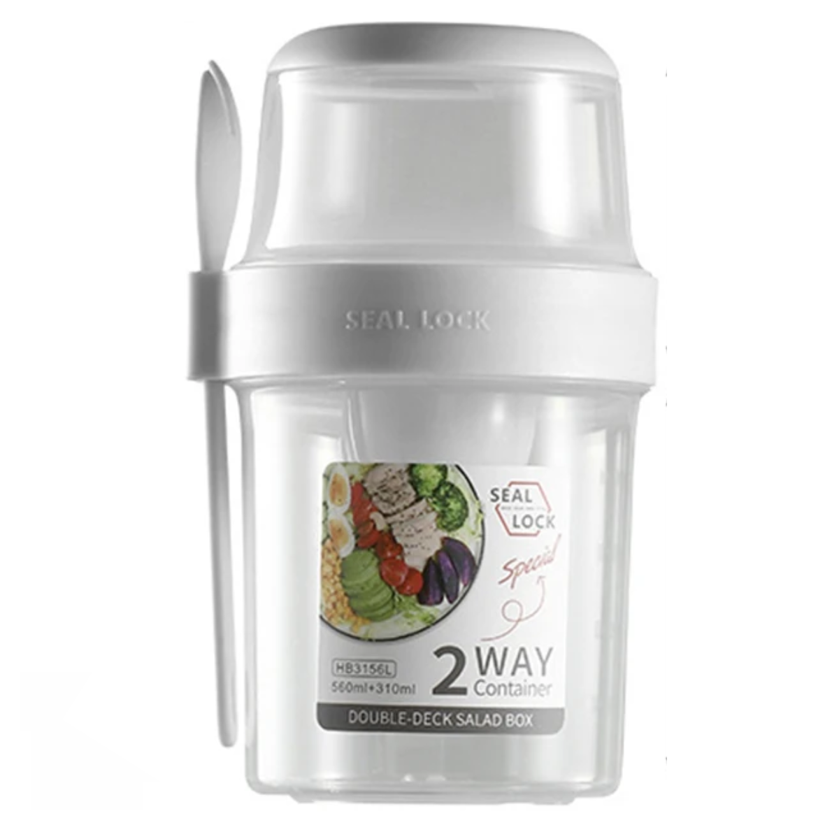 Set taza doble + cuchara pd-23